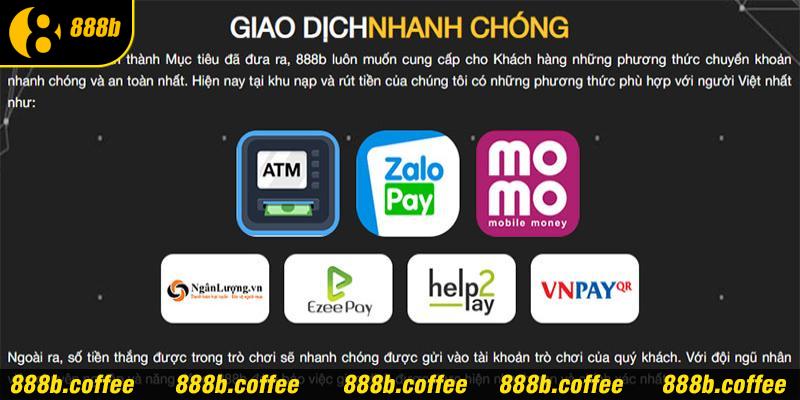 Lợi ích khi bạn rút tiền 888b