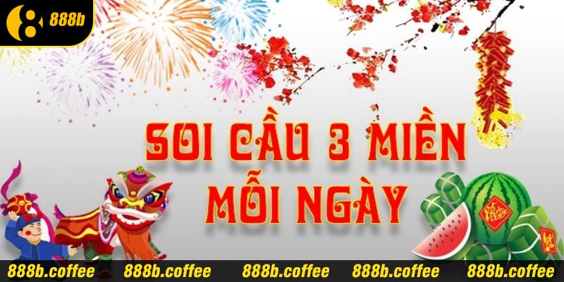 Ưu điểm thu hút nhiều người dùng soi cầu 3 miền 888B