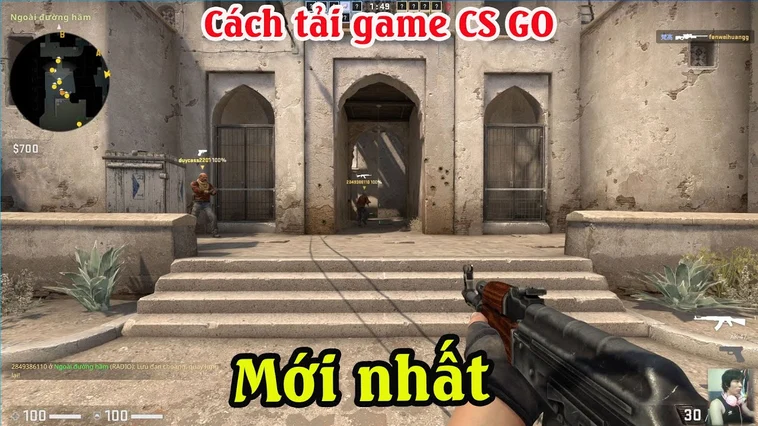 Cách xử lý khi tải CS GO cho máy yếu