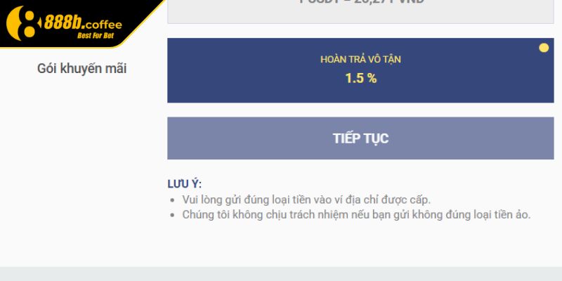 Nạp Rút Tiền 888b 3 Lưu ý khi nạp rút tiền 888B